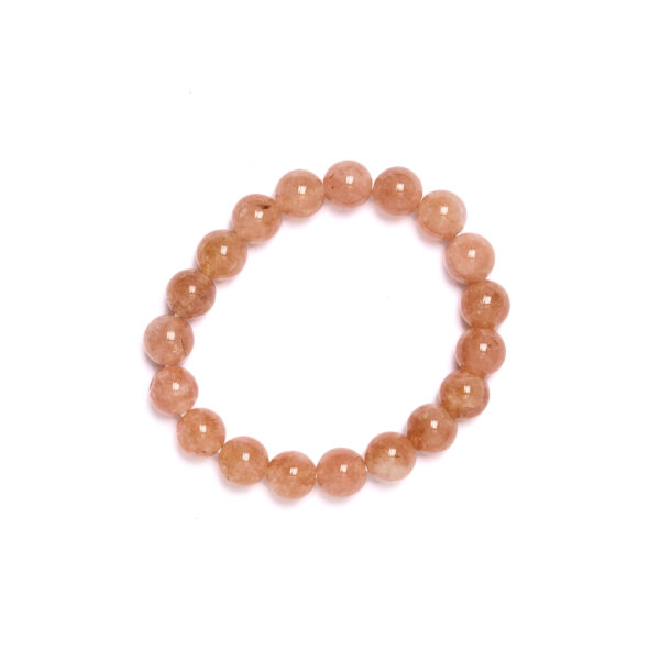 Bracciale elastico in Quarzo Fragola