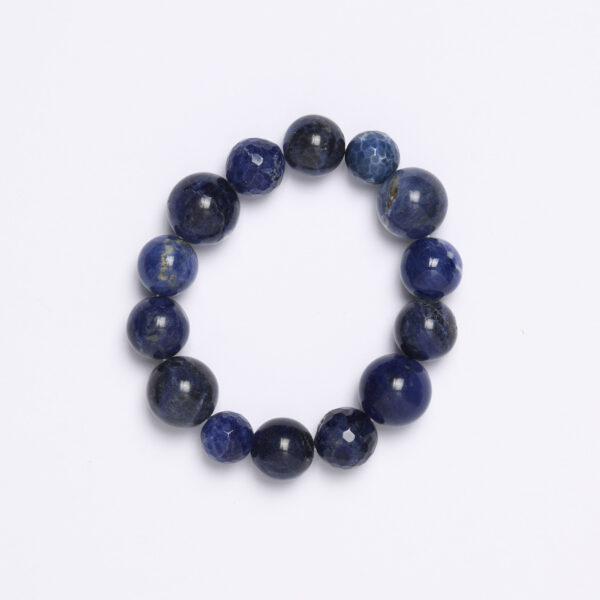 Bracciale elastico in Sodalite