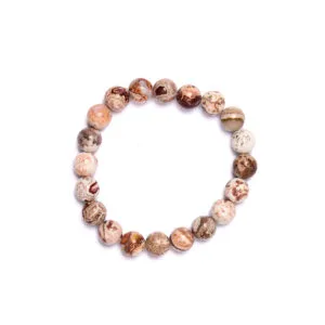 Bracciale elastico in Agata Laguna Lace