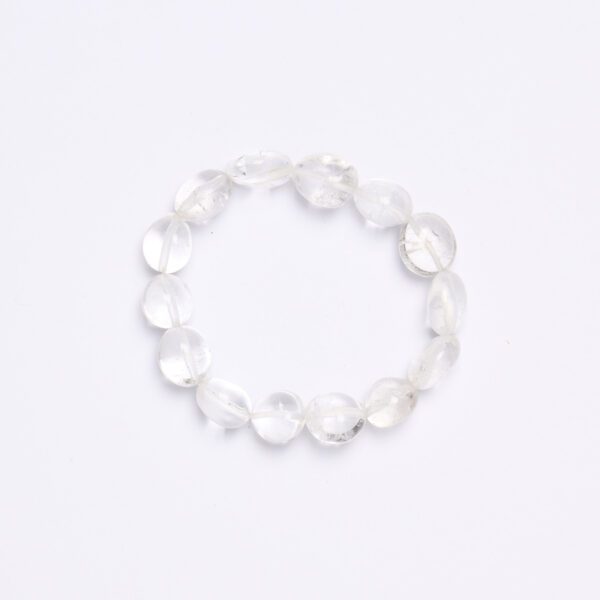 Bracciale elastico in Cristallo di Rocca