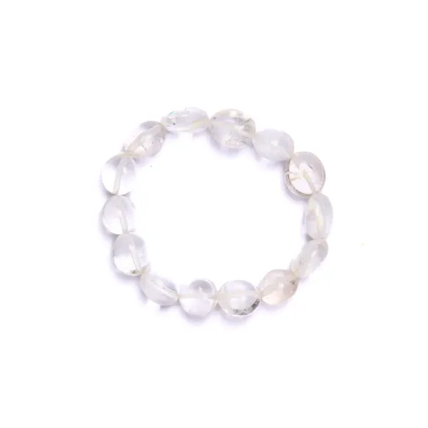 Bracciale elastico in Cristallo di Rocca