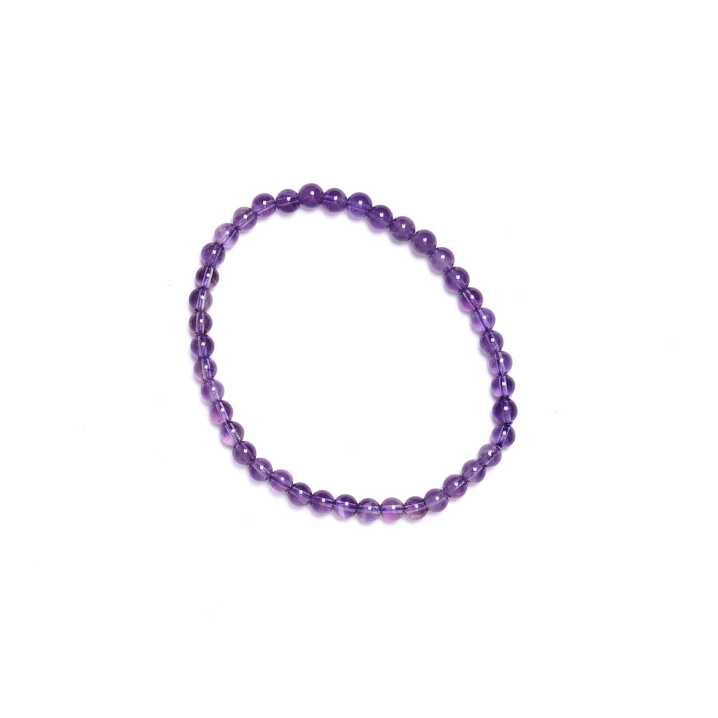 Bracciale elastico in Ametista