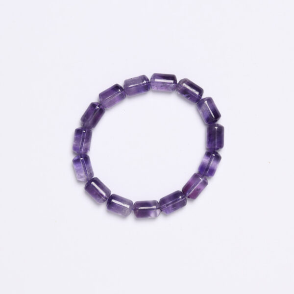 Bracciale elastico in Ametista