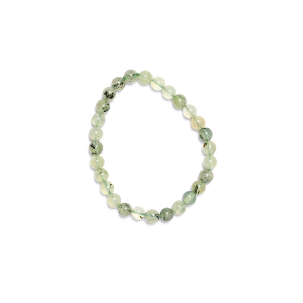 Bracciale Elastico in Prehnite a sfera