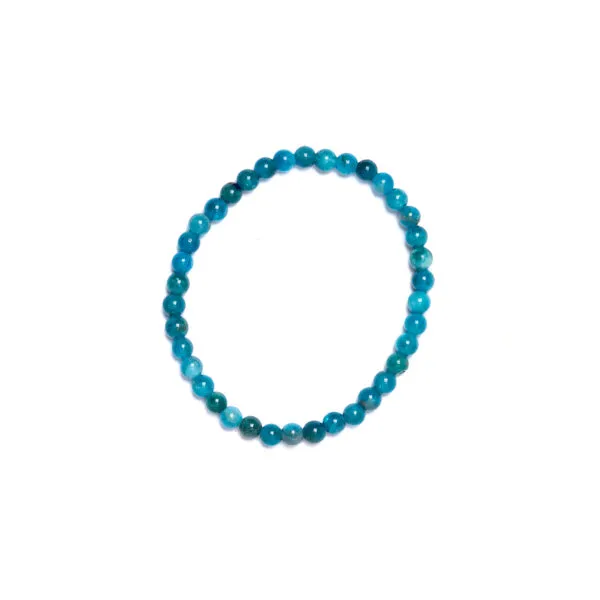 Bracciale Elastico in Apatite a sfera