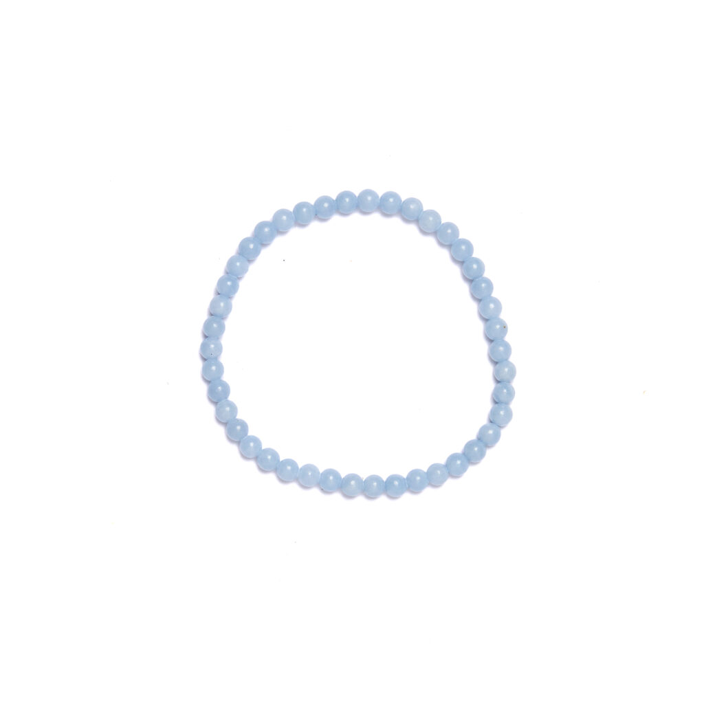 Bracciale elastico in Angelite