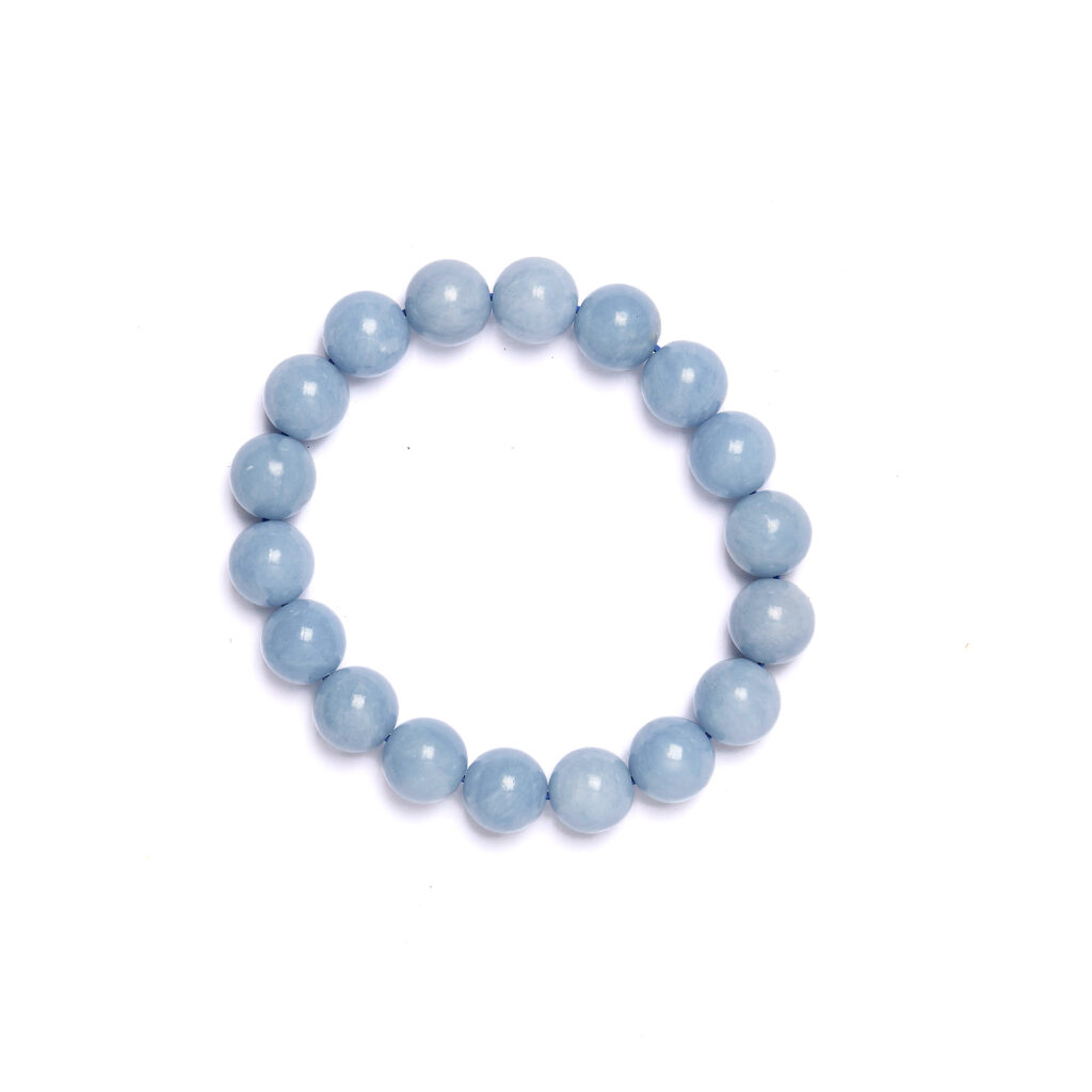 Bracciale elastico in Angelite