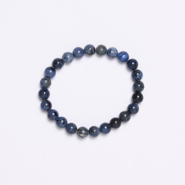 Bracciale elastico in Dumortierite