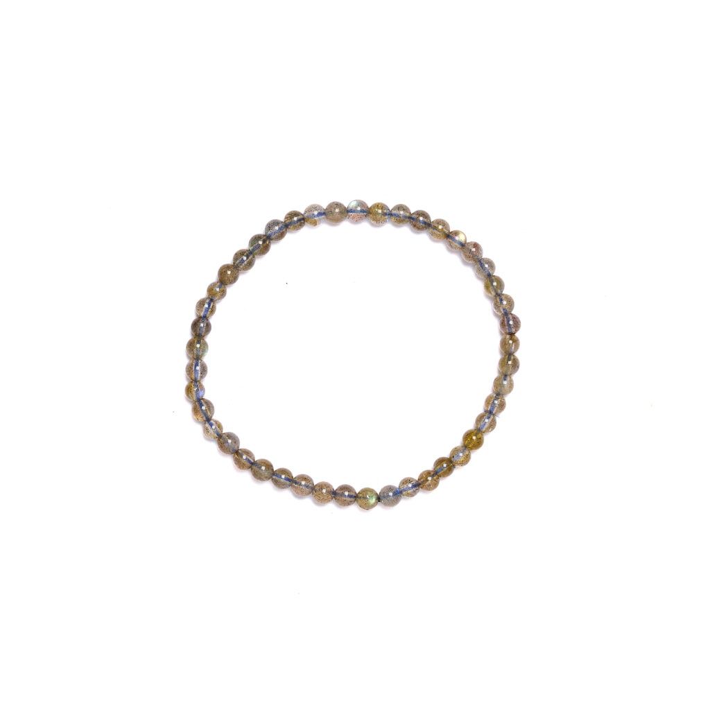 Bracciale elastico in Labradorite