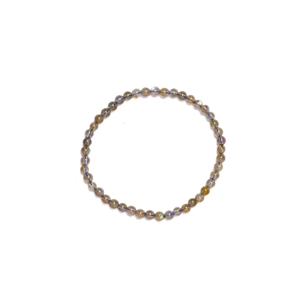 Bracciale elastico in Labradorite