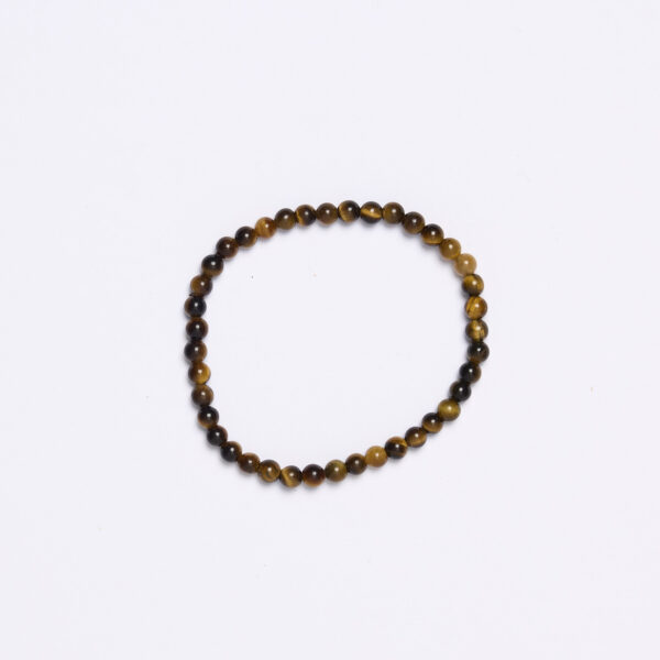 Bracciale elastico in Occhio di Tigre