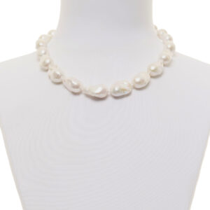 Collana corta in Perle barocche