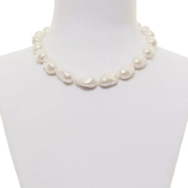 Collana corta in Perle barocche