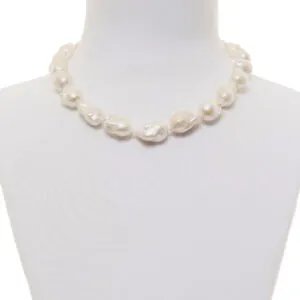 Collana corta in Perle barocche