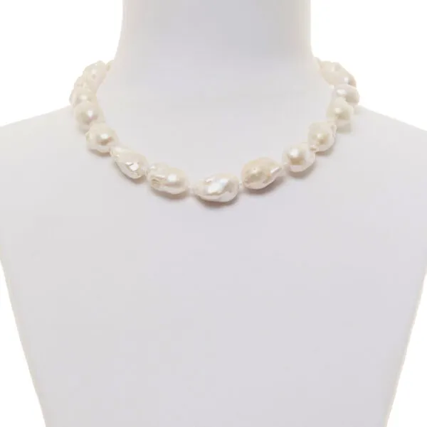 Collana corta in Perle barocche