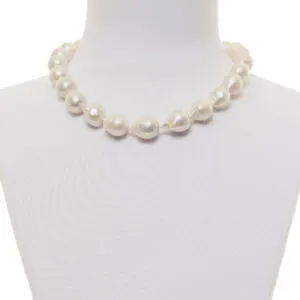 Collana corta in Perle barocche