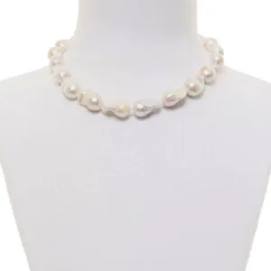 Collana corta in Perle barocche