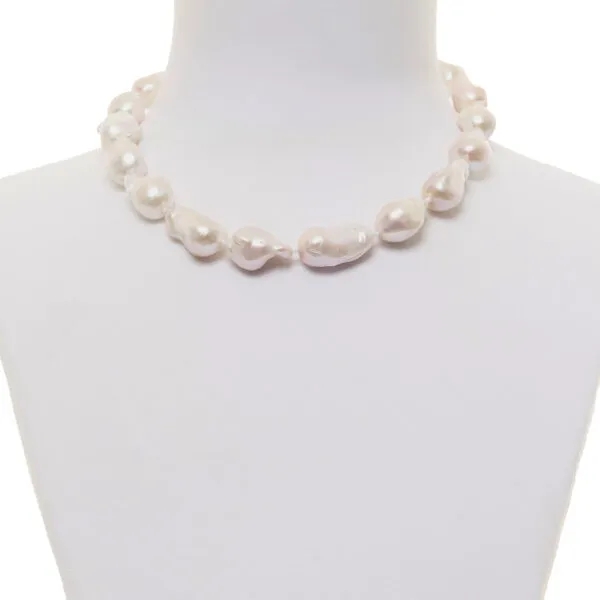 Collana corta in Perle barocche