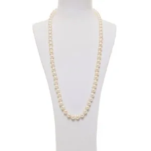 Collana in Perle di Fiume ed Argento