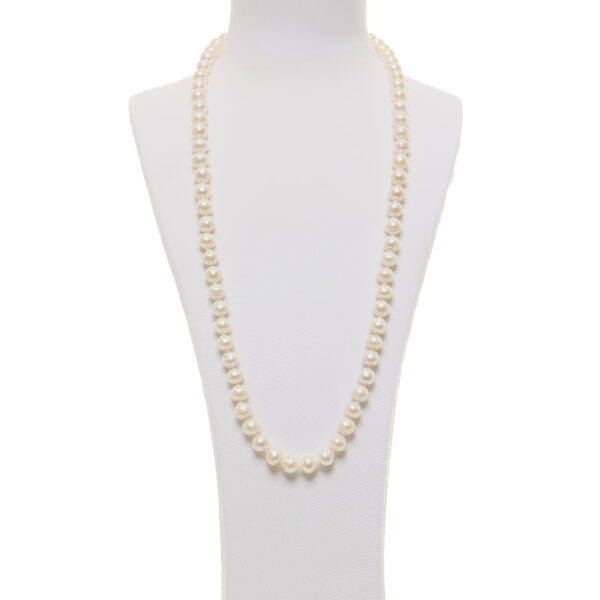 Collana in Perle di Fiume ed Argento