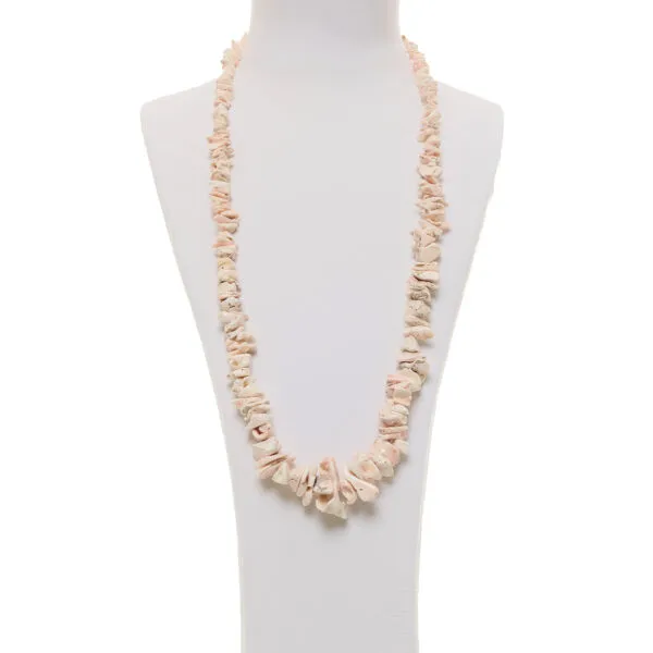 Collana in Corallo pelle d'Angelo con Argento
