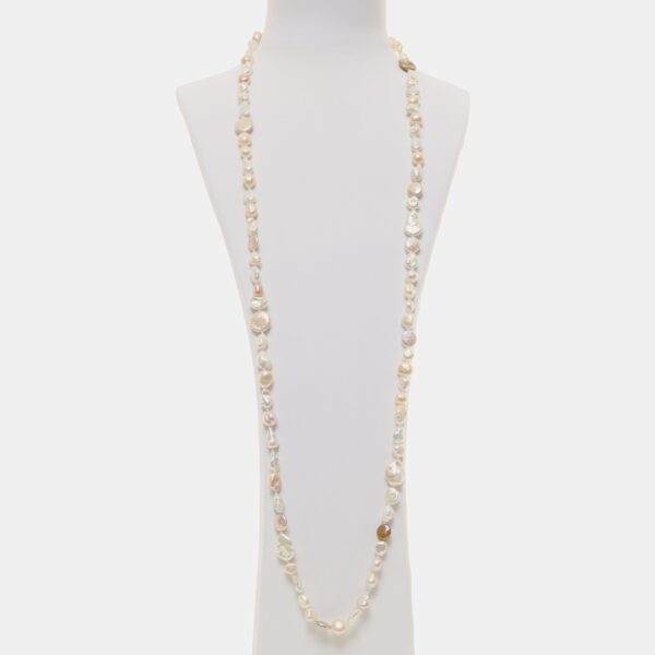 Collana in Perle di Fiume ed Argento