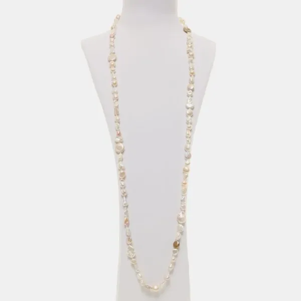 Collana in Perle di Fiume ed Argento