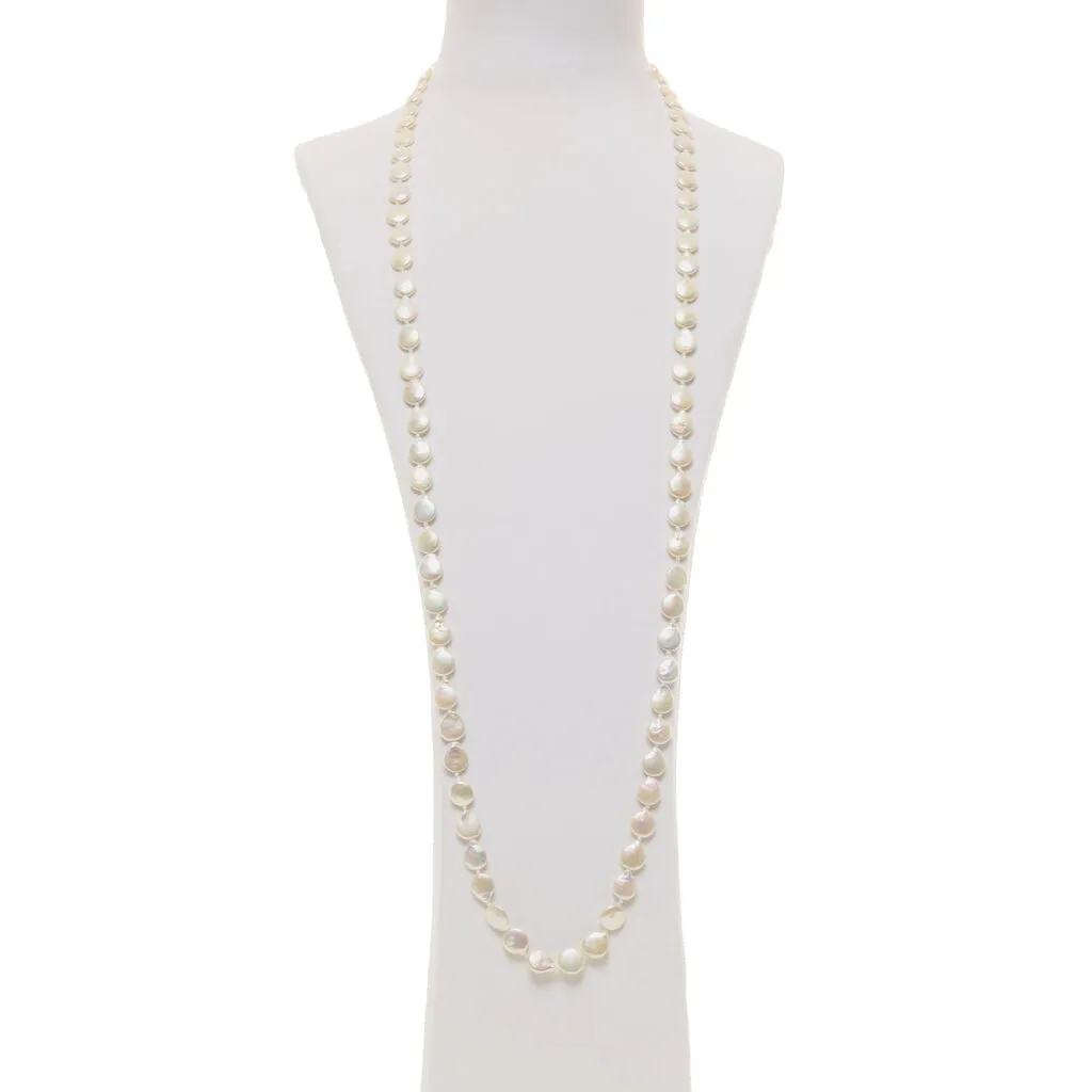 Collana in Perle di Fiume ed Argento