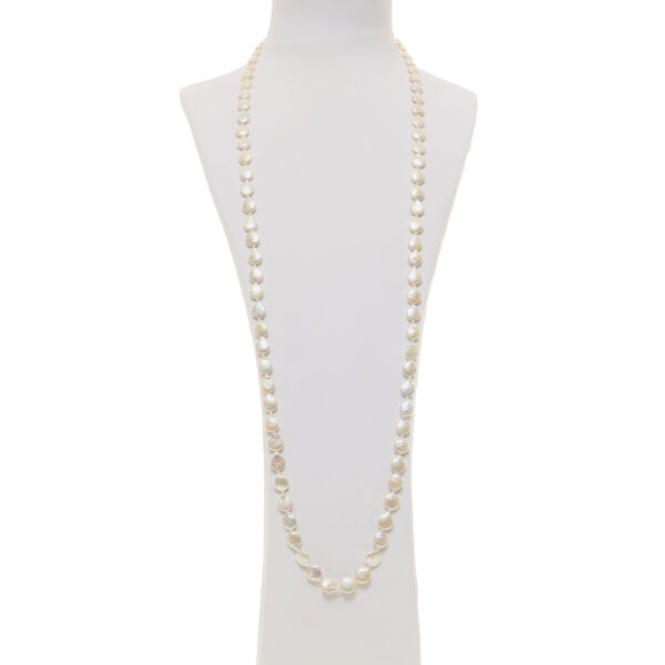 Collana in Perle di Fiume ed Argento