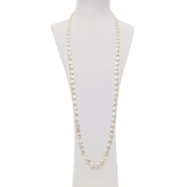Collana in Perle di Fiume ed Argento