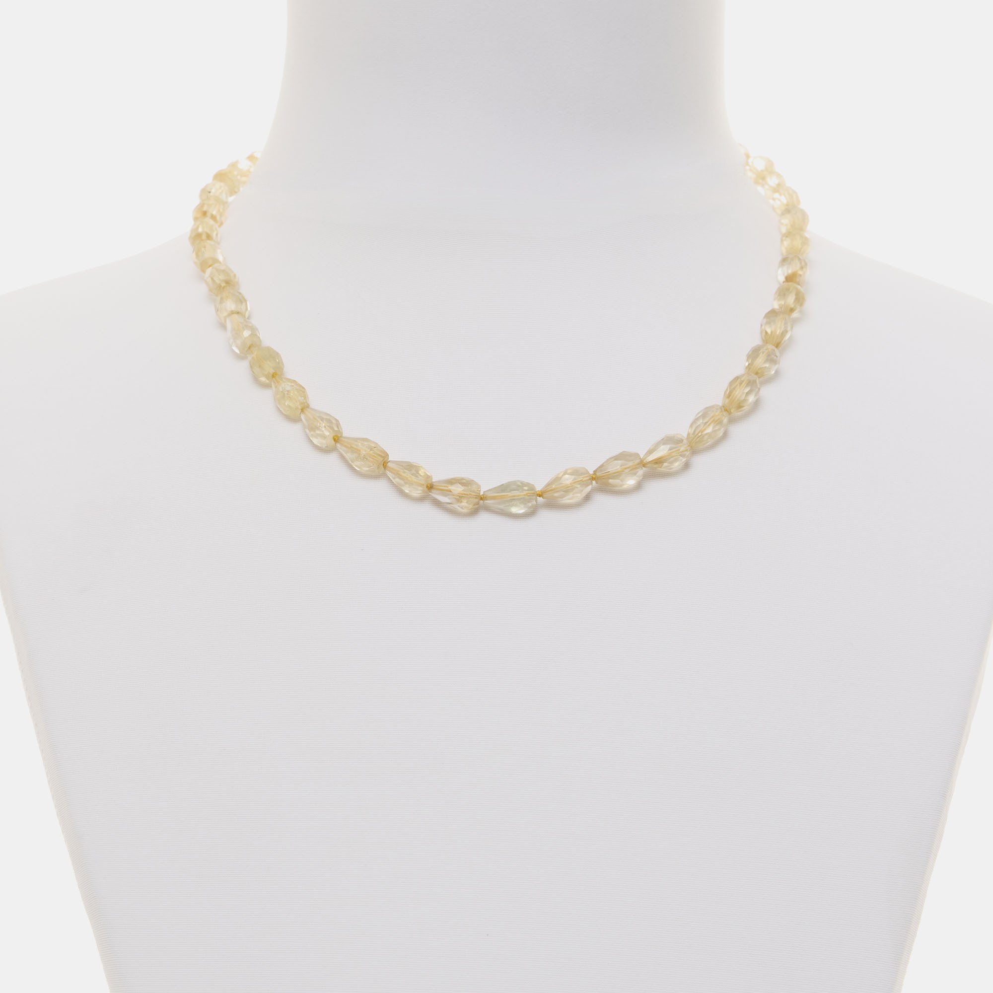 Collane corta in Citrino Sfaccettato Collane corta in Citrino Sfaccettato