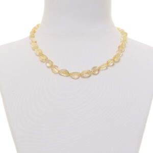 Collane corta in Citrino Sfaccettato