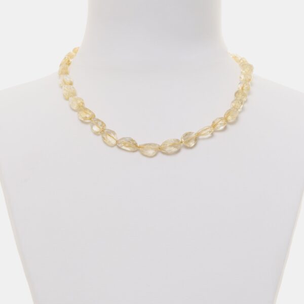 Collane corta in Citrino Sfaccettato