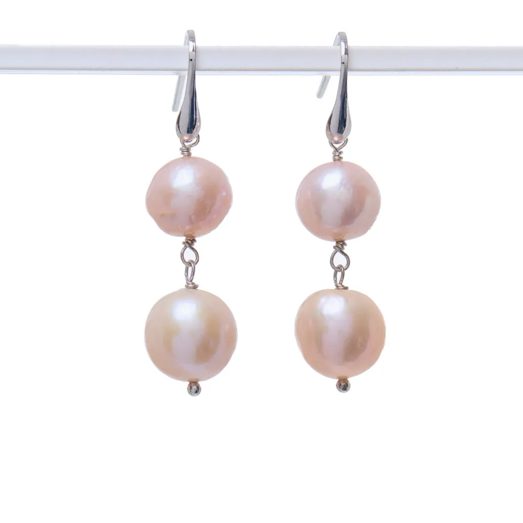 Orecchini in Perle ed Argento