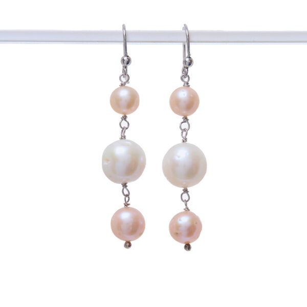 Orecchini in Perle ed Argento