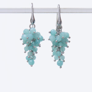 Orecchini in Amazzonite ed Argento