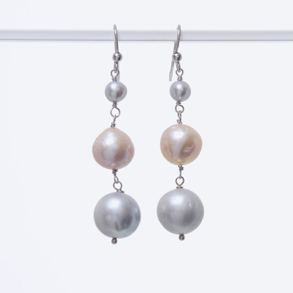 Orecchini in Perle ed Argento