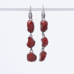 Orecchini in Corallo ed Argento