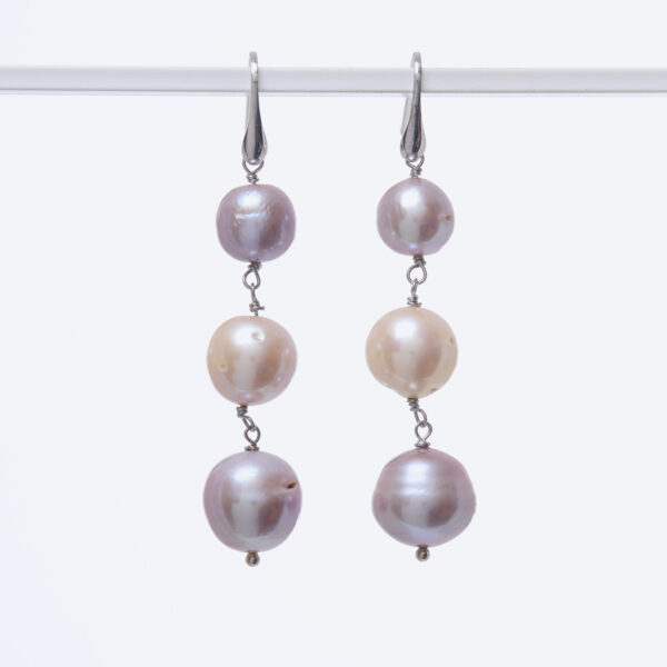 Orecchini in Perle ed Argento