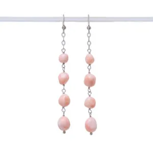 Orecchini in Corallo pelle d'Angelo
