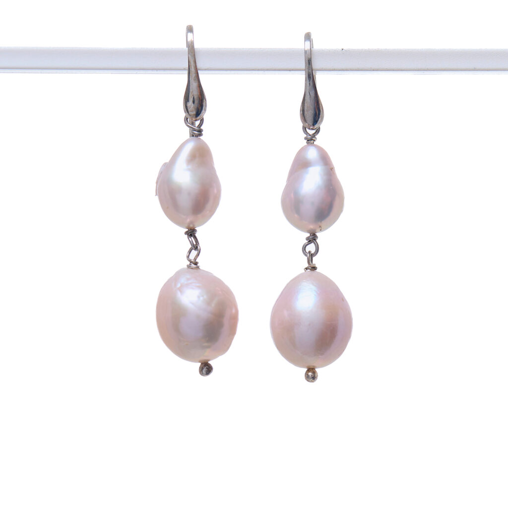 Orecchini in Perle ed Argento