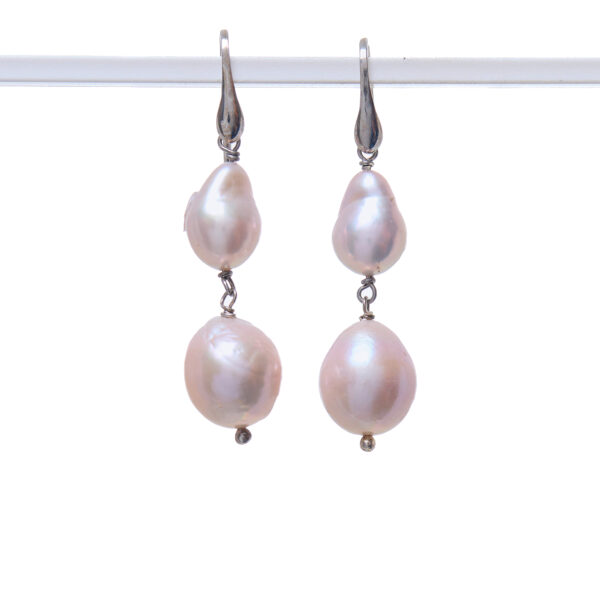 Orecchini in Perle ed Argento