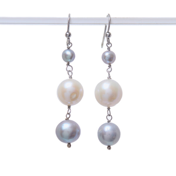 Orecchini in Perle ed Argento