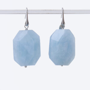 Orecchini in Acquamarina ed Argento