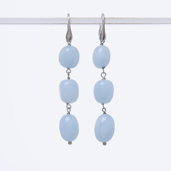 Orecchini in Acquamarina ed Argento