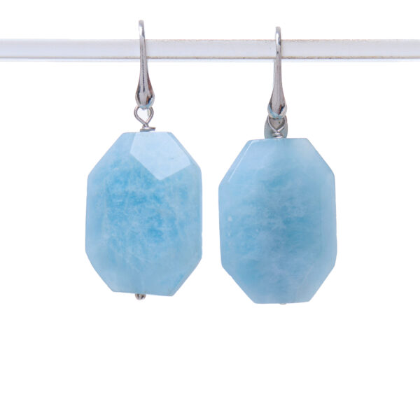 Orecchini in Acquamarina ed Argento
