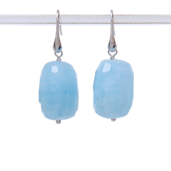 Orecchini in Acquamarina ed Argento