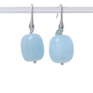 Orecchini in Acquamarina ed Argento