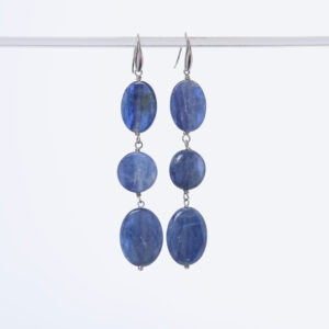 Orecchini in Cianite ed Argento