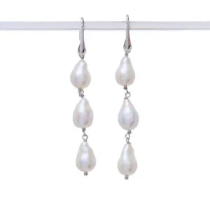 Orecchini in Perle ed Argento